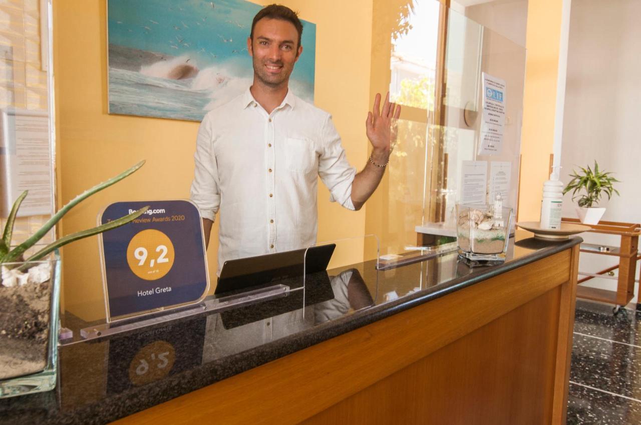Hotel Greta B&B Rimini Eksteriør billede