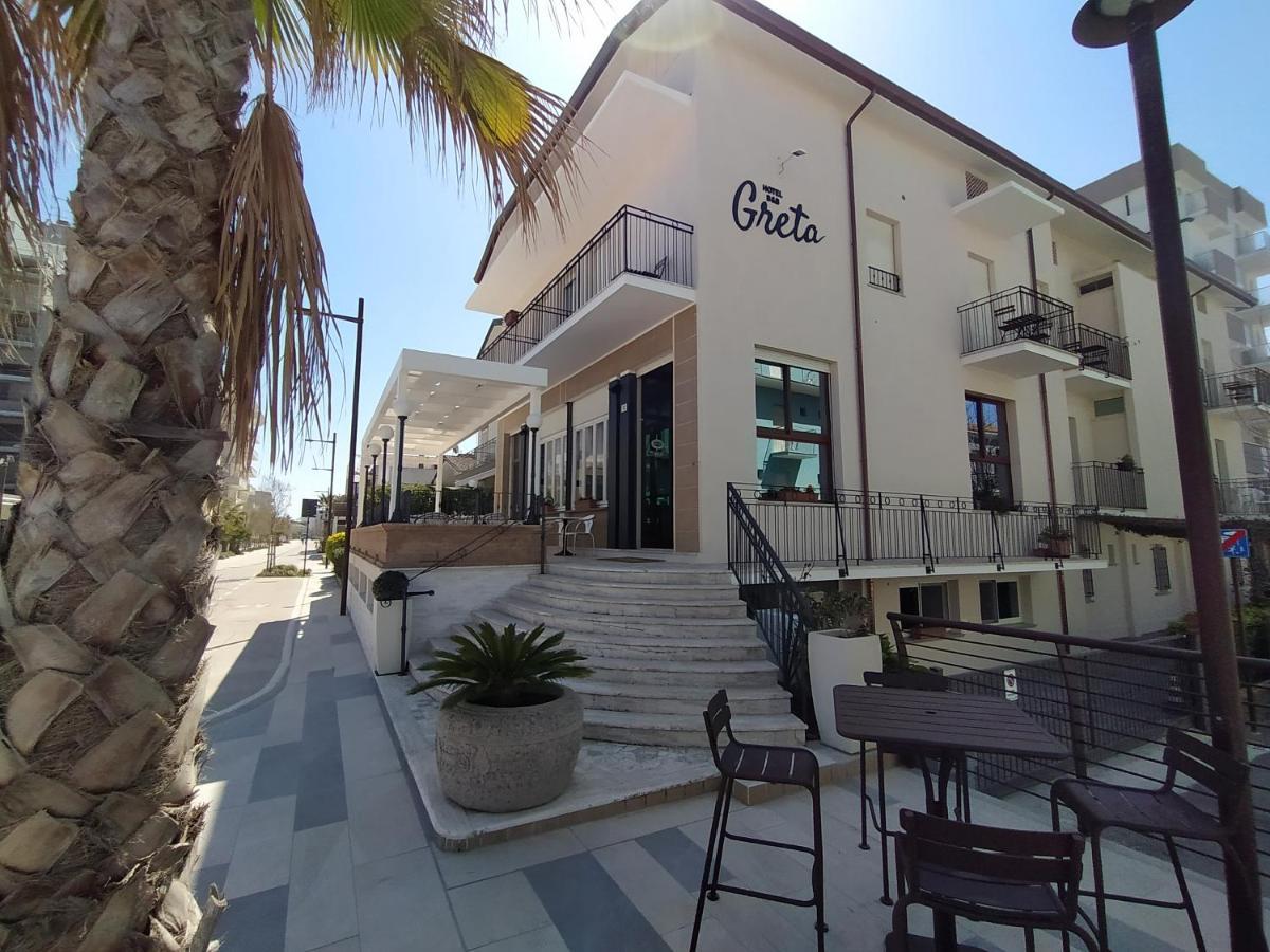 Hotel Greta B&B Rimini Eksteriør billede